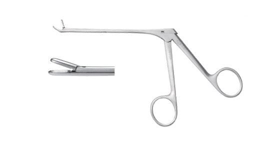 Ethmoidal sinus opening pliers (oblong bowl)