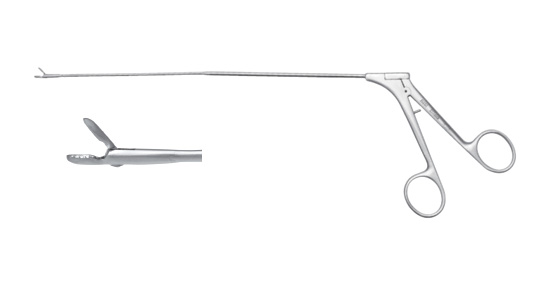H181 laryngeal polyp forceps (the head)