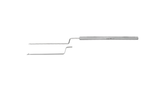 Ear tympanic knife F160 (bayonet half edge)